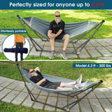 Original Collapsible Hammock Stand, Grey