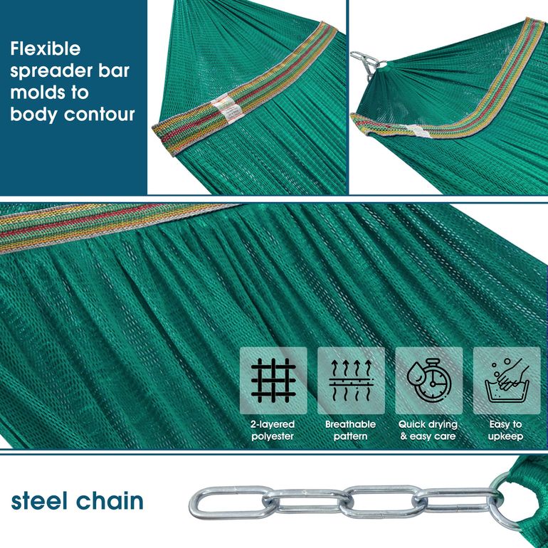Original Collapsible Hammock Stand, Peacock