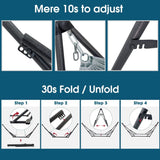 Original Collapsible Hammock Stand, Grey