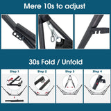 Original Collapsible Hammock Stand, Black