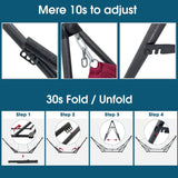 Original Collapsible Hammock Stand, Red
