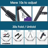 Original Collapsible Hammock Stand, Purple