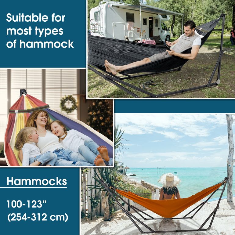 Original Collapsible Hammock Stand, Black