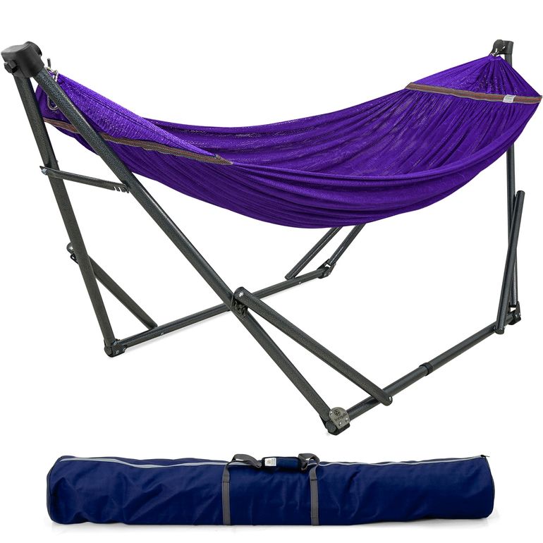 Original Collapsible Hammock Stand, Purple