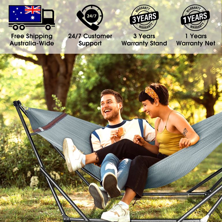 Original Collapsible Hammock Stand, Grey