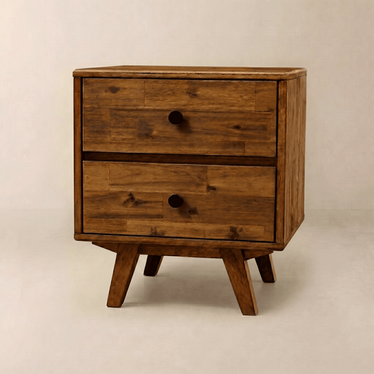 Silvia Solid Wood Bedside Table