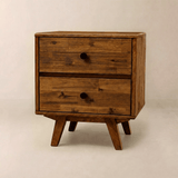 Silvia Solid Wood Bedside Table